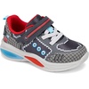 image:imageStride Rite Baby Lighted Sneaker ToddlerLittle KidConsole Charcoal