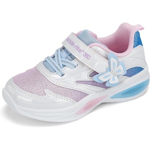 image:imageStride Rite Baby Lighted Sneaker ToddlerLittle KidAurora Silver